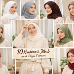 Stylist Bongkar Rahasia: Ini Warna Jilbab Terbaik untuk Baju Cream