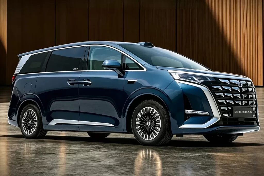 Denza D9 PHEV Flash Charging Luxury Variant dengan desain MPV premium dan teknologi plug-in hybrid terbaru.