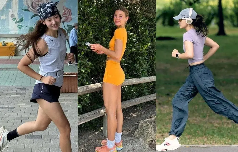 7 Outfit Lari Perempuan Non Hijab, Nyaman Dipakai Running