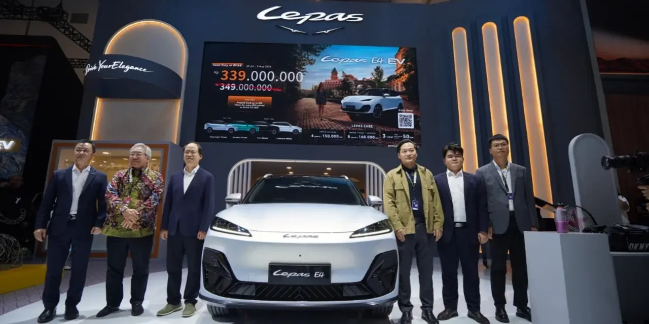 LEPAS E4 EV dan L8 PHEV Curi Perhatian di GIIAS 2026
