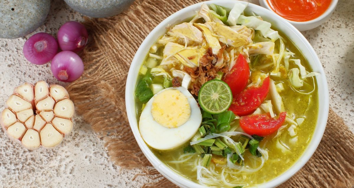Resep Soto Ayam Lamongan Kuah Gurih dengan Koya Renyah, Mudah Dibuat di Rumah