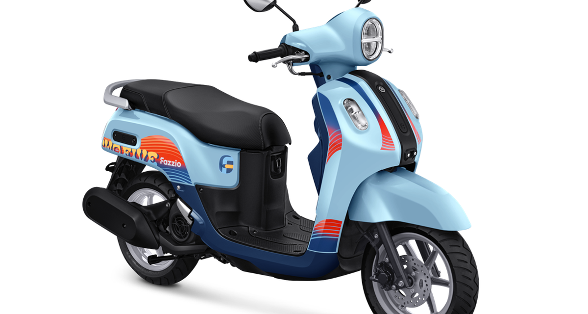 Yamaha Fazzio Sunset Blue, Warna Baru yang Mencuri Perhatian