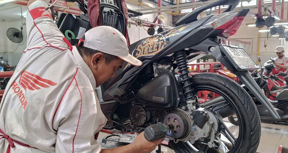 CVT Motor Matik Bunyi Gredek dan Berdecit, Kenali Penyebabnya