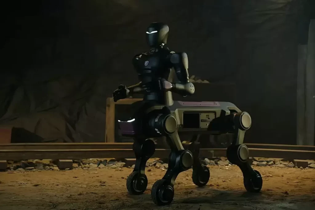 Robot Centaur Run Robotics