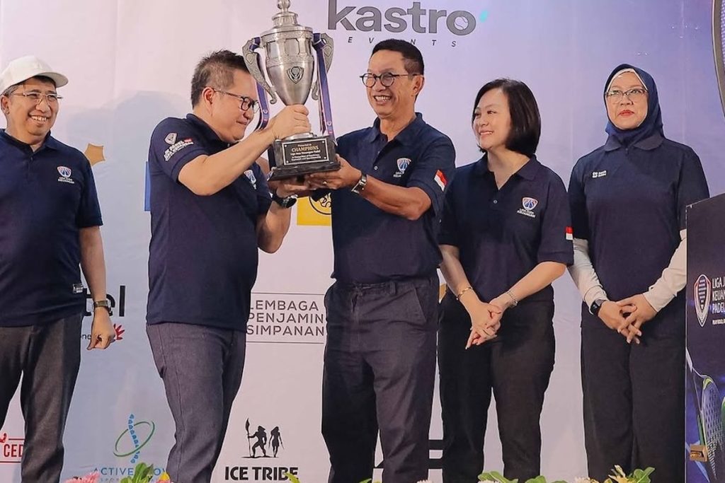 Kompetisi padel Liga Jasa Keuangan 2026