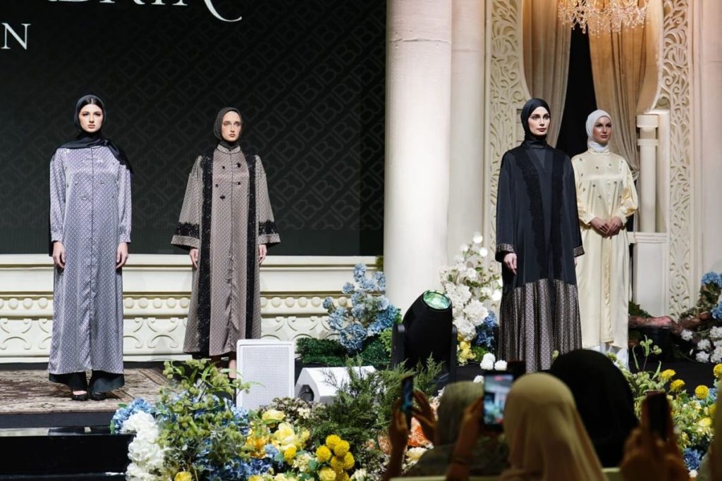 Monogram Abaya Collection Benang Jarum Black Label